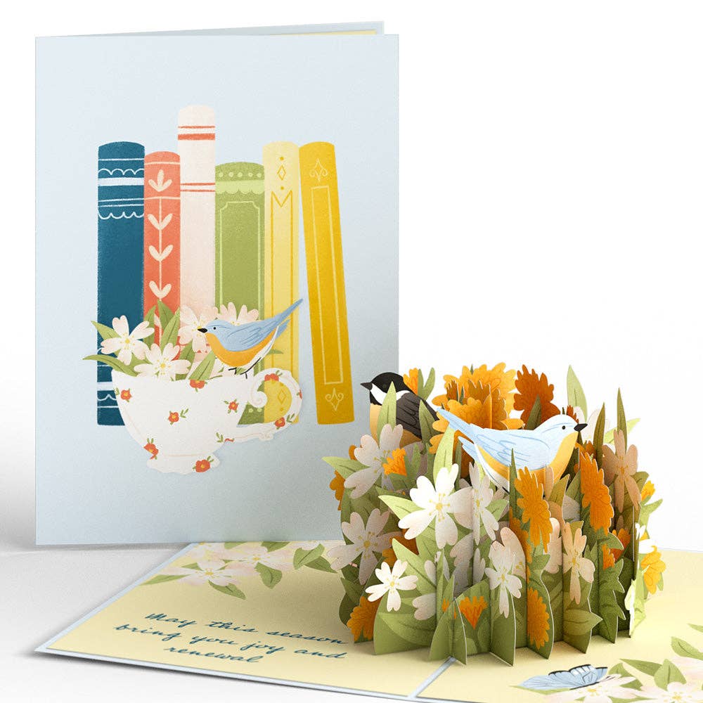 Lovepop Cards - Wholesale Everyday Greeting Card - Spring Joy & Renewal Pop-Up Card 5x7"2