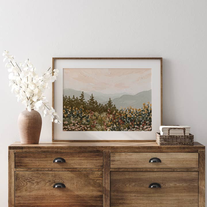 Hannah Weisner Art - Wholesale Art Print - "Appalachian Sunrise" Fine Art Print1