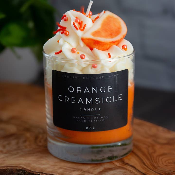 Carhart Heritage Farms - Wholesale Novelty candle - Orange Creamsicle Candle1