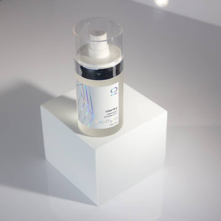 clarity - adaptogen micellar toner for wholesale by tollys
