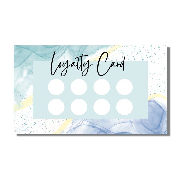 Lot de 25 cartes de fidélité pour la vente par Small Biz Supplies