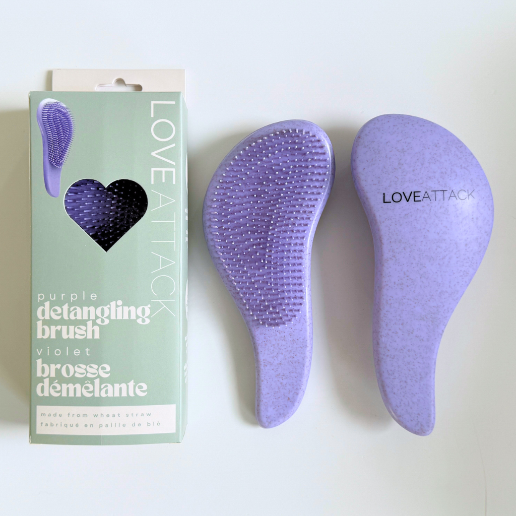 Love Attack - Wholesale Hair Brush/Comb - Wheat Straw Wet/Dry Detangling Hair Brush22