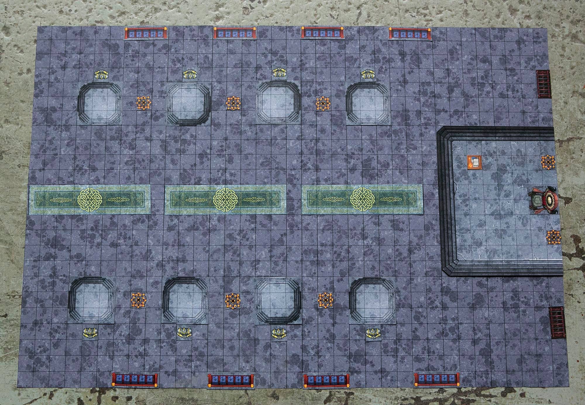 1985 Games - Wholesale Board Game - Dungeon Craft – Castles & Keeps Book 2D Terrain for DnD 7