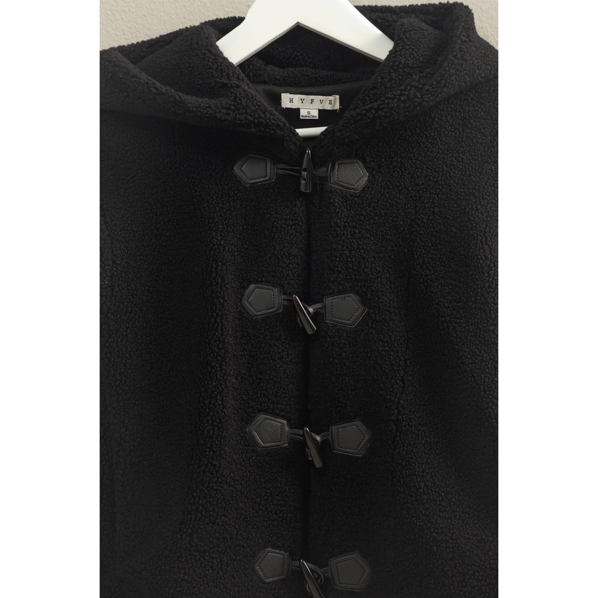 HYFVE – wholesale Jacka - Dam – Jacka med detaljerade huvor och knäppning i sherpa-stil10