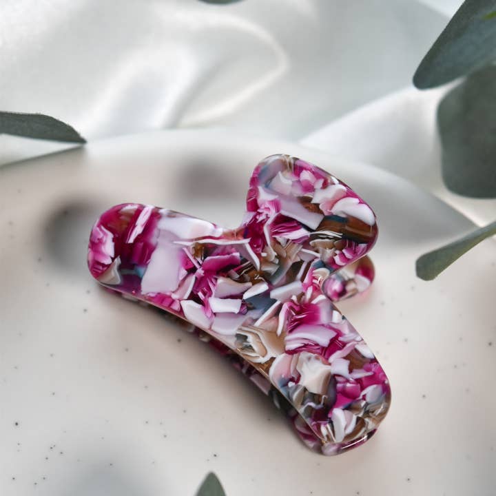 Fenna&Fei - Wholesale Hair Clip - Women's - Mini French Claw Tortoise Shell Acetate Hair Clip