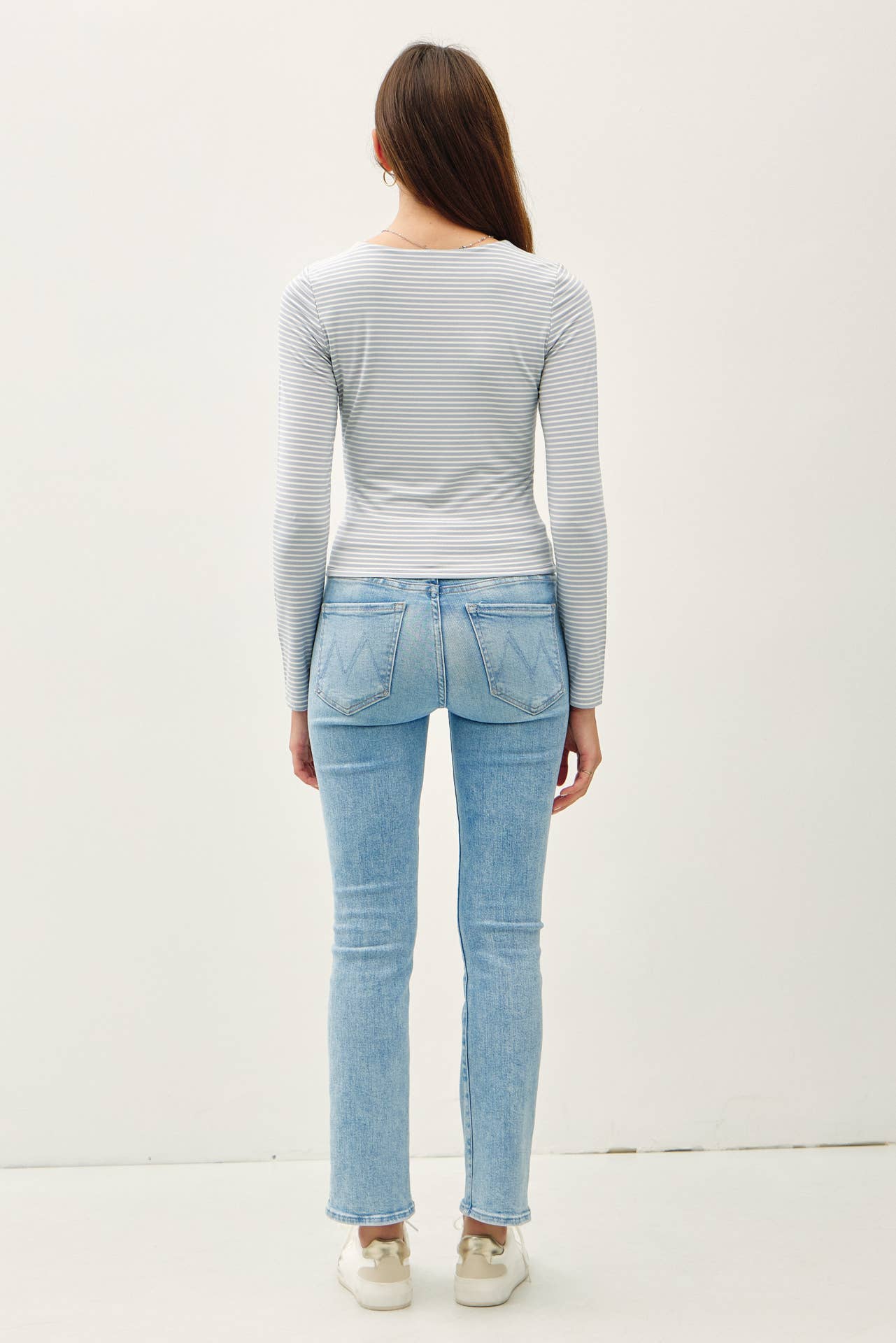 Be Cool - Vente Haut en maille – femme - TOP À MANCHES LONGUES RAYÉ ULTRA DOUX BASIQUE19