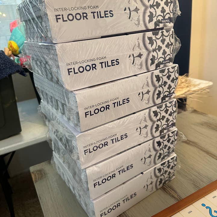 Serenity Collective - Wholesale Floor Mat - Ships TODAY! ~ Inter-Locking Floor Tiles 35.4” x 35.4”2