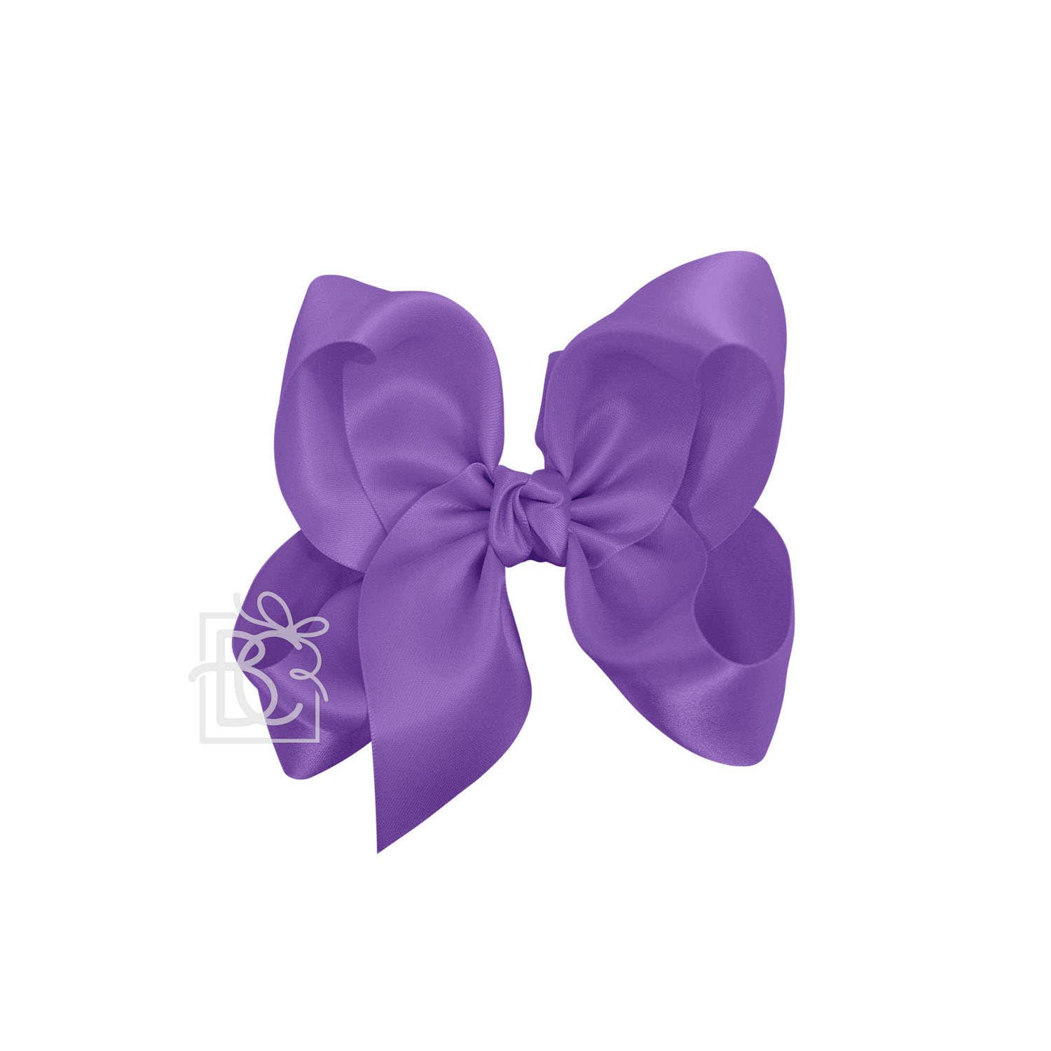 Beyond Creations, LLC - Wholesale Hair Bow - Kids - SATIN BOW ON CLIP163