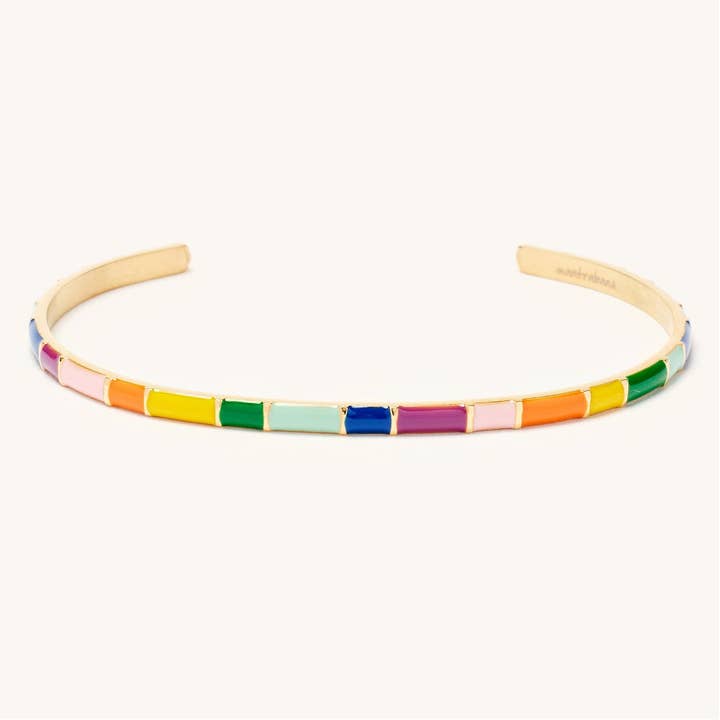 MantraBand - Wholesale Cuff Bracelet - Live Life In Full Color