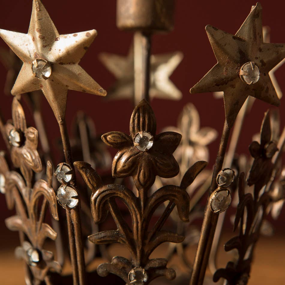 Mahe Homeware - Wholesale Candle Holder - Crown Candle Holder4