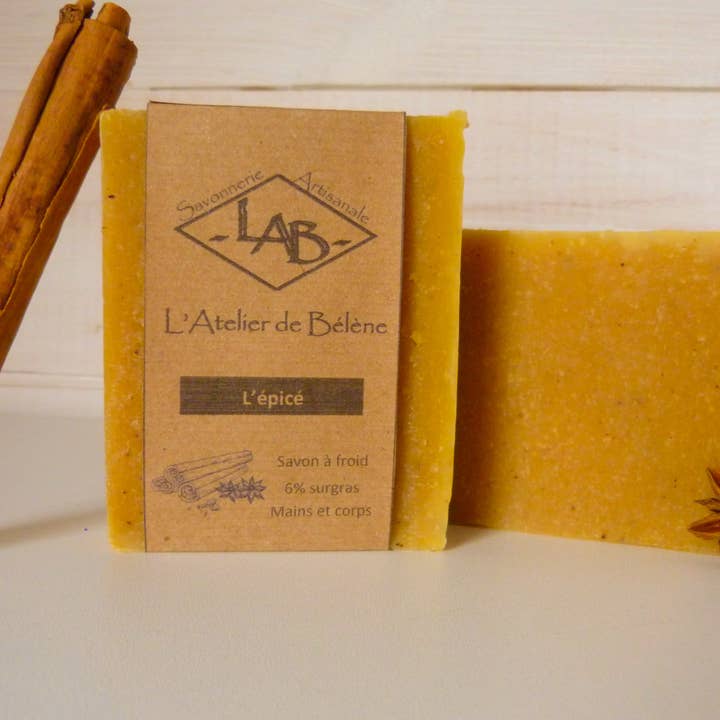 SPICY SOAP for wholesale by L'Atelier de Bélène