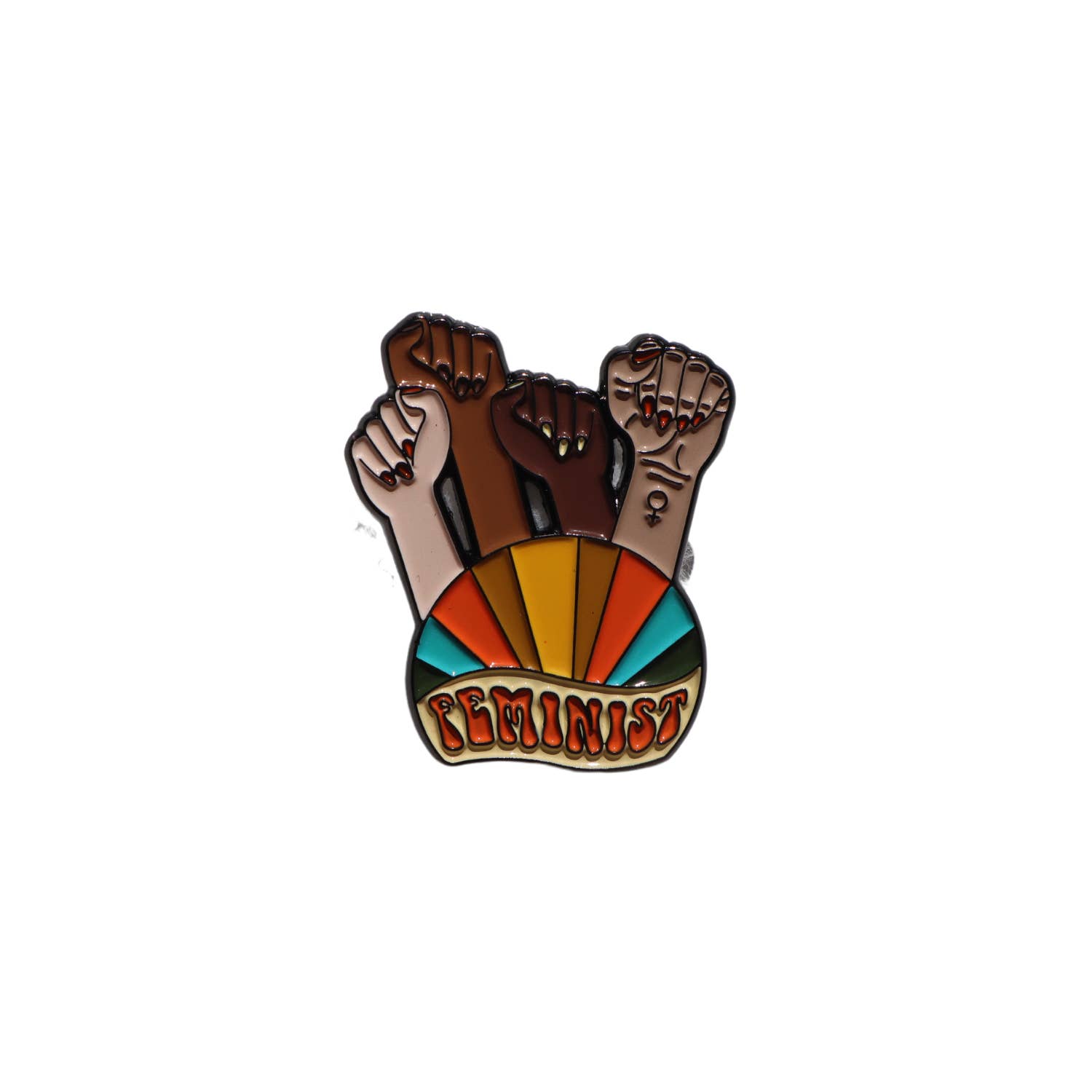 CIK Apparel - Wholesale Lapel Pin/Button - Feminist Pin