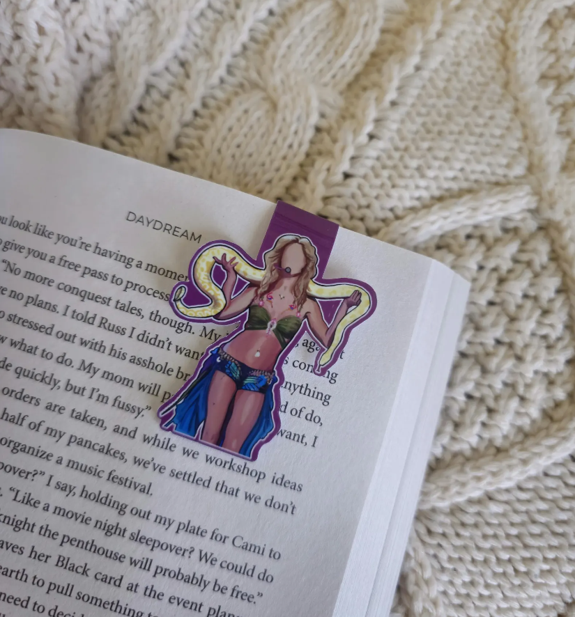 Like Starlight Studio – Engroshandel Bogmærke – Britney Spears magnetisk bogmærke1