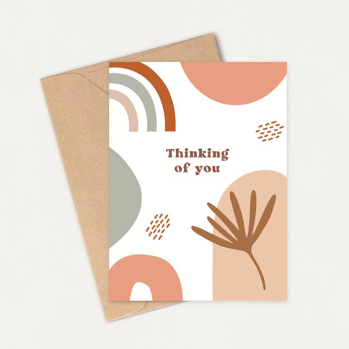Boho Thinking Of You Card for wholesale by Something Nice for Her