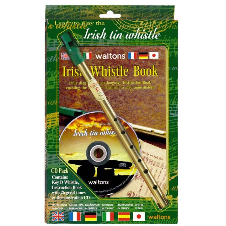 Irish Tin Whistle | CD Pack for wholesale by James Trading Group INC