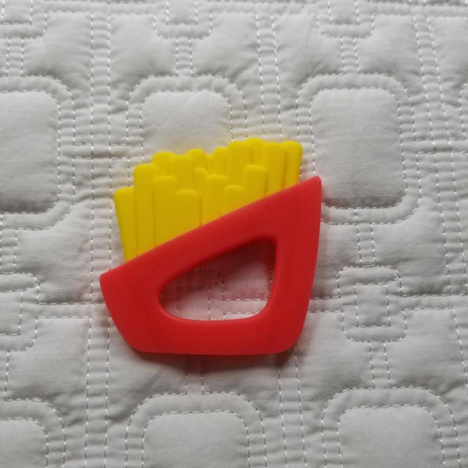D & C TOYS - Wholesale Teether (Not Clip-On) - Baby - French fries Silicone Teether