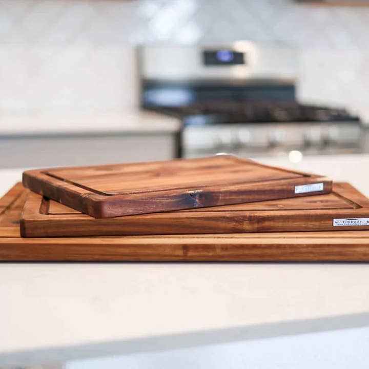 Tin Roof Kitchen & Home - Wholesale Cutting Board - Small Parkhouse Cutting Board4