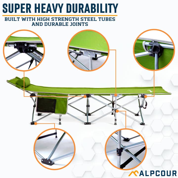 Alpcour - Venta al por mayor Sábana para cuna - Cuna de camping plegable Alpcour, tamaño grande