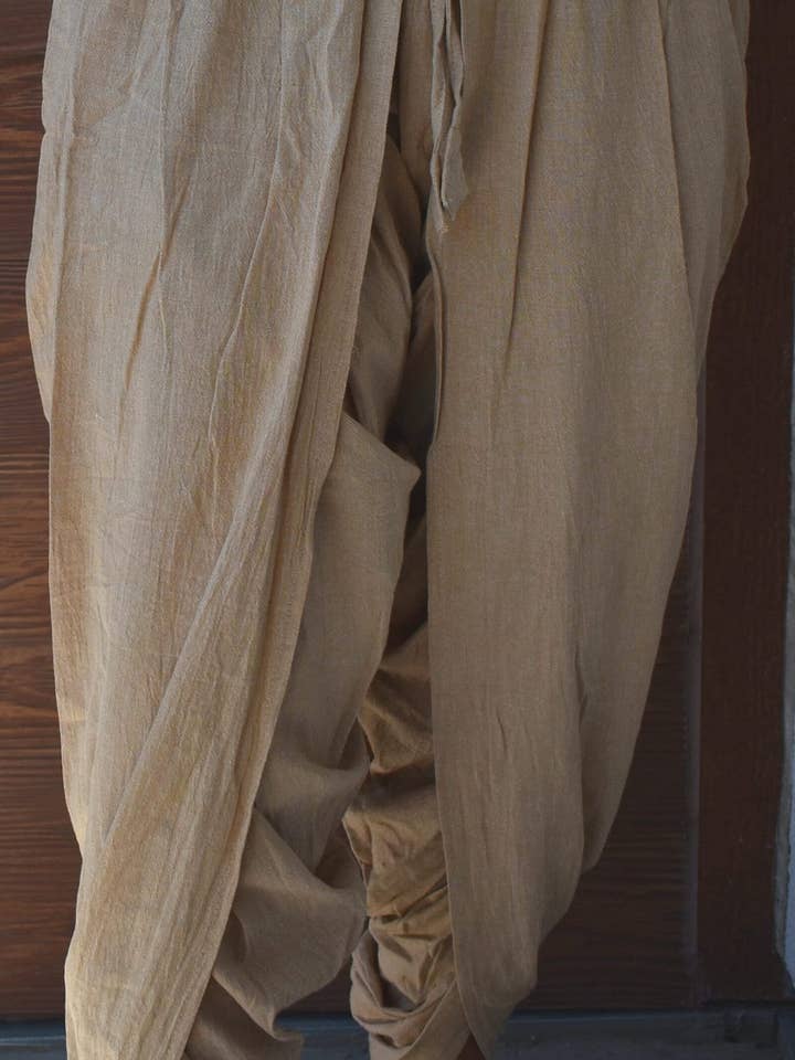 A Tender Rose – Calças - Mulher por atacado – Calças de Cânhamo Algodão Dhoti4