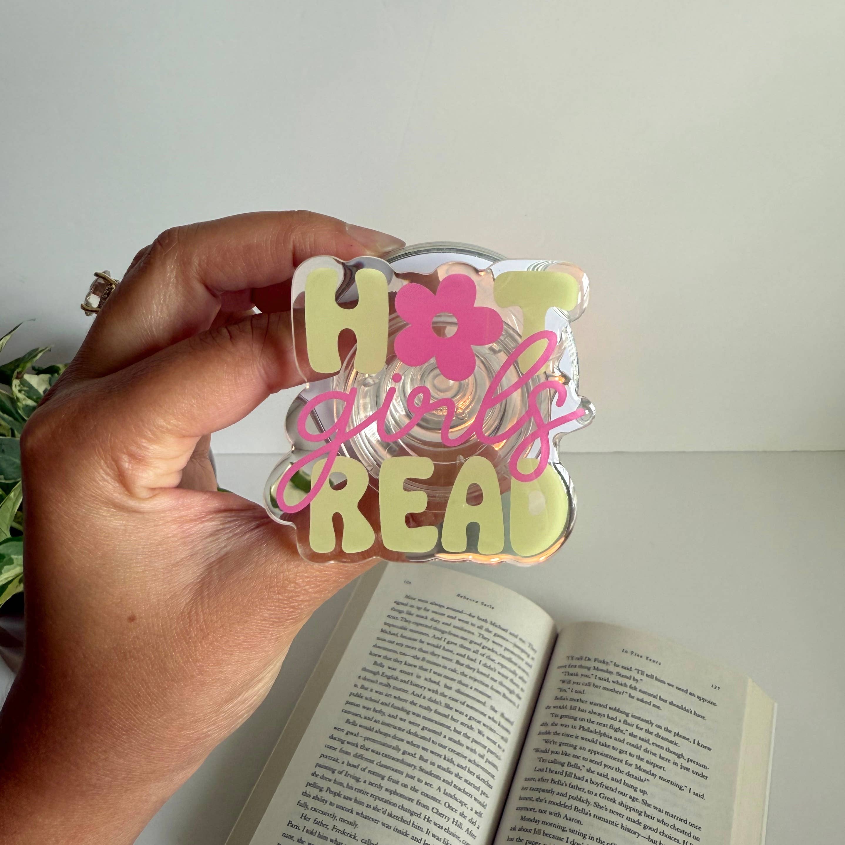 Birdie & Co. - Wholesale Phone/Tablet Stand - Hot Girls Read Kindle Grip,Bookish Gift & E-Reader Accessory1