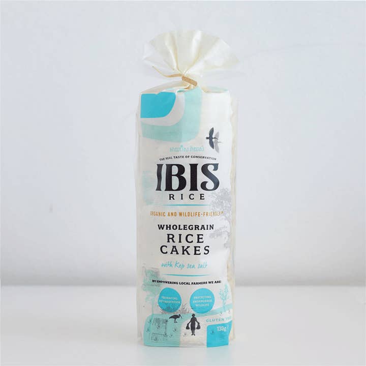 Organic Rice Cakes Salted 130g for wholesale by IBIS Rice