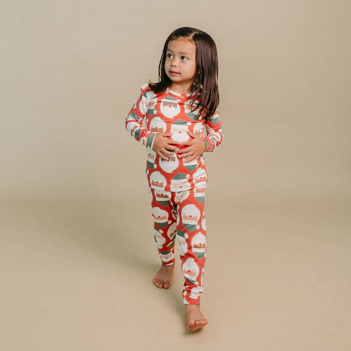 Copper Pearl - Wholesale Sleepwear Set - Kids - 2pc Long Sleeve Pajama Set - Claus1
