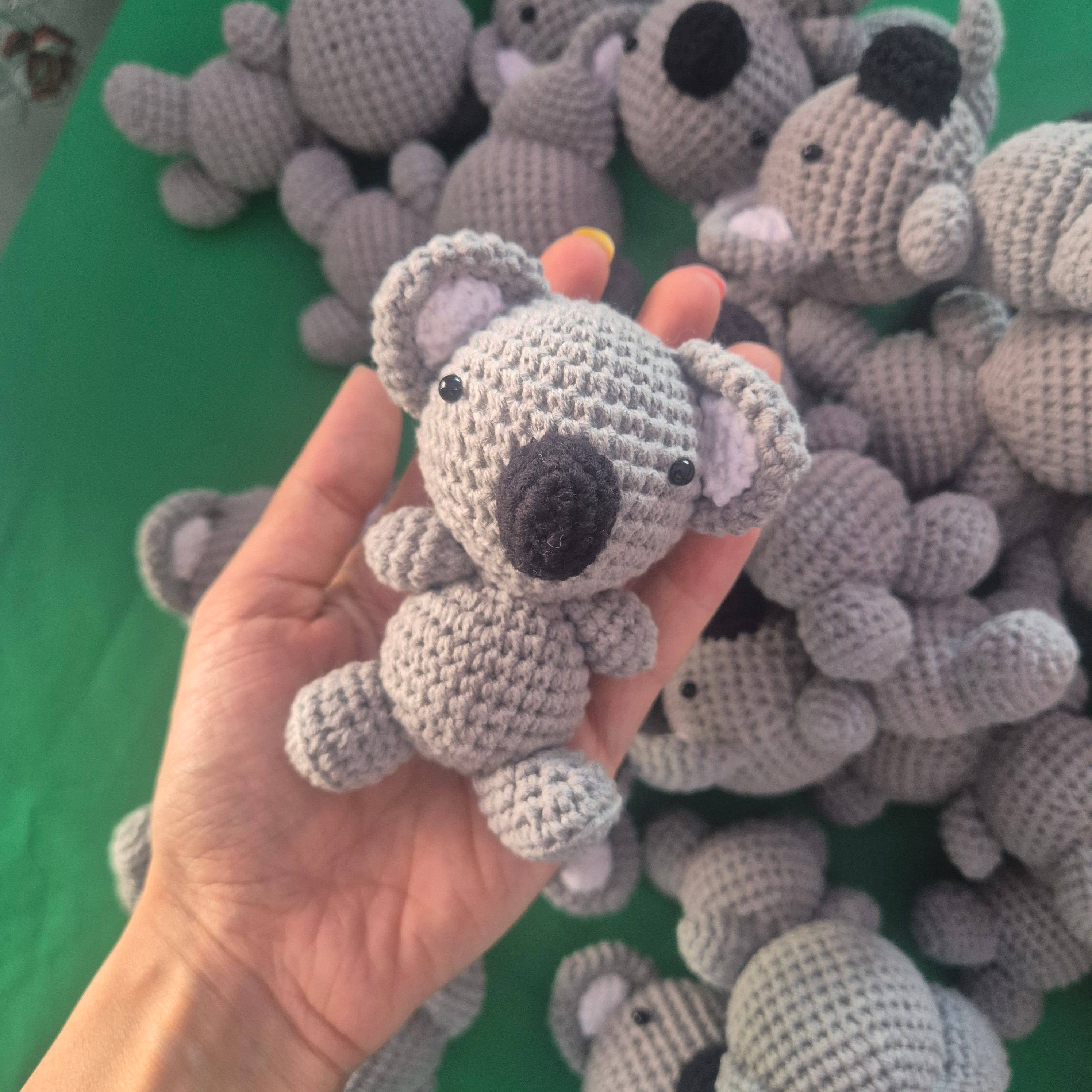 despinacrafting - Wholesale Stuffed/Plush Toy - Kids & Baby - Mini Crochet Koala – Limited Edition | 10 cm4