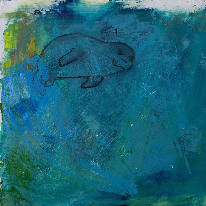 Print- Harbor Seal for wholesale by Siri Tiger Kaunda