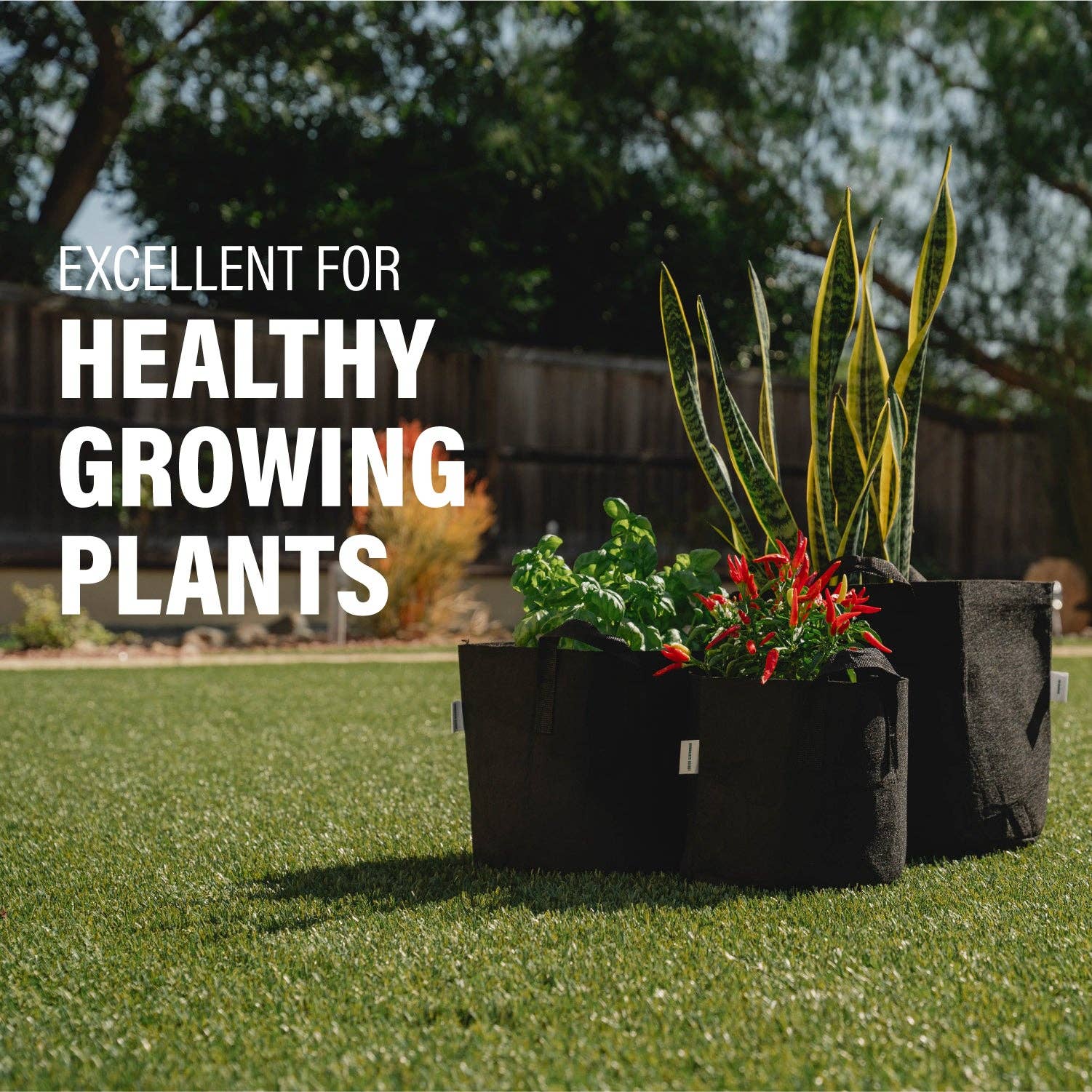 Humboldts Secret Supplies – Solo para plantação e vasos por atacado – Sacos de Cultivo de Tecido3