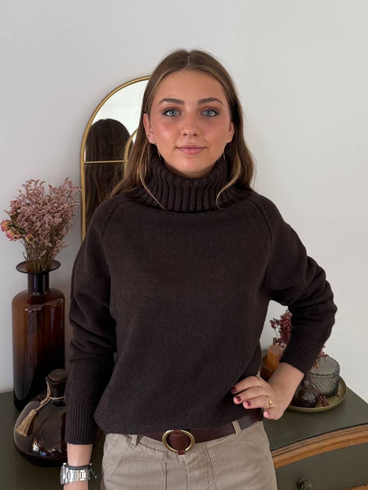 HIGH NECK SWEATER for wholesale by SWEET MAGIC MODA Y COMPLEMENTOS