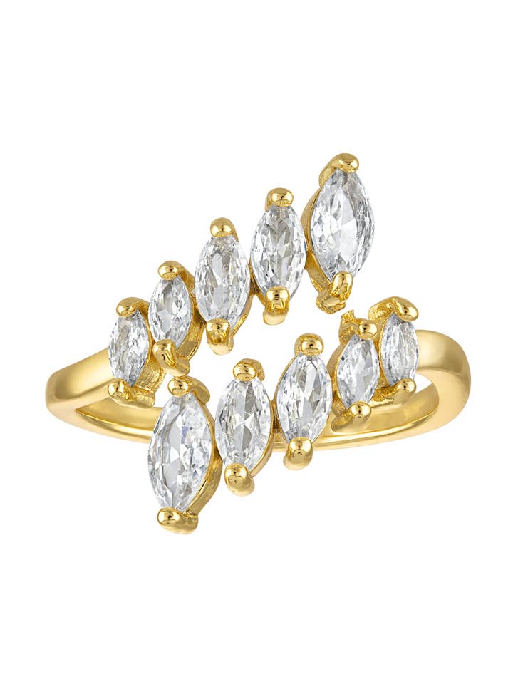 Susannah Wrap Marquise Ring for wholesale by Kinsey Designs