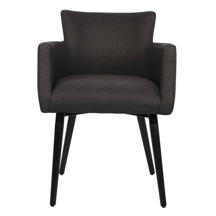 Linen Spisebordsstol Antracit for engroshandel hos TONES Furniture