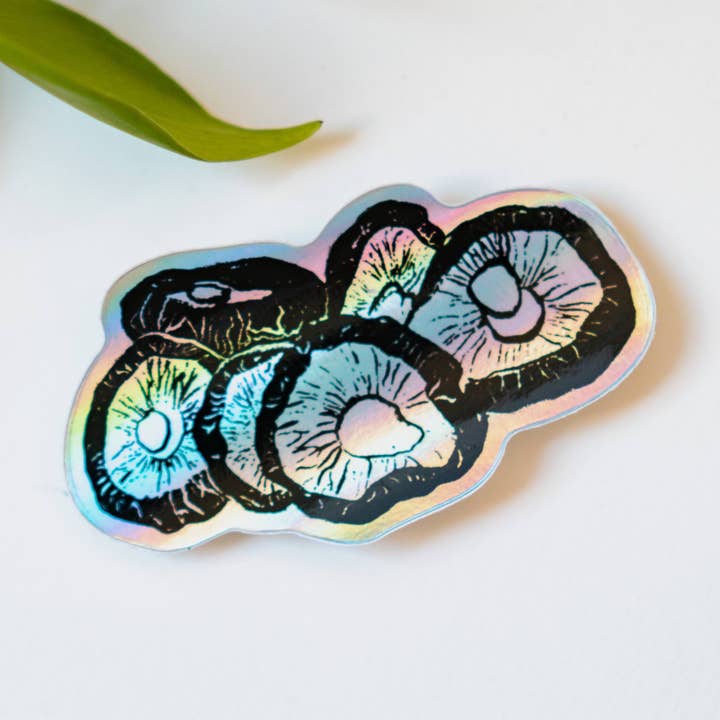 Shiitake Mushroom Sticker for engroshandel hos Menmin Made