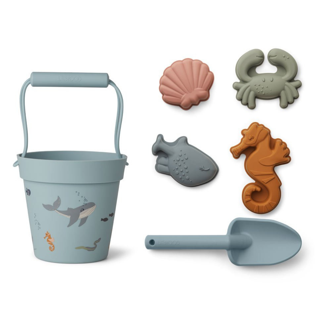 Classical Child - Wholesale Beach/Pool Toy - Kids & Baby - Beach Bucket & Toys Set - Sea Life5