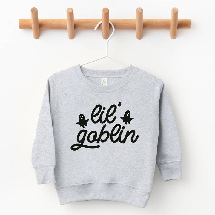 Lil' Goblin Ghosts - Toddler Graphic Sweatshirt and Youth Graphic Sweatshirt for wholesale by The Juniper Shop Wholesale