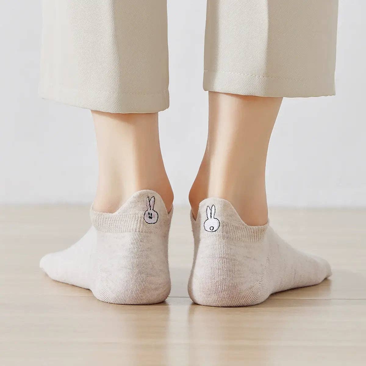 Tites Chaussettes - Vente Chaussettes – femme - Chaussettes Languette Lapin Femme I 35-419