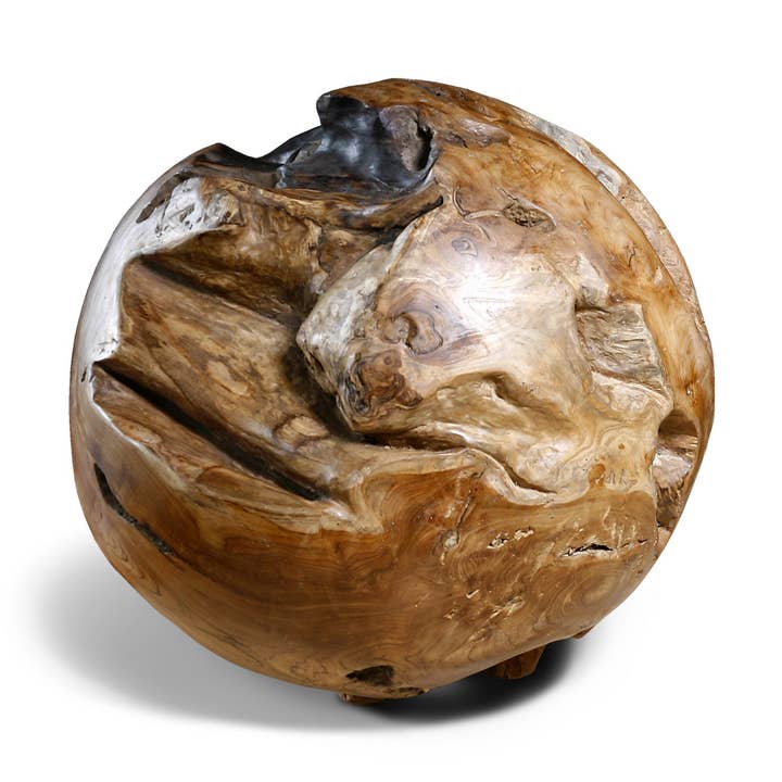 Teak-Kugel Medium für den Großhandel von BOIS BLANC HOME LTD