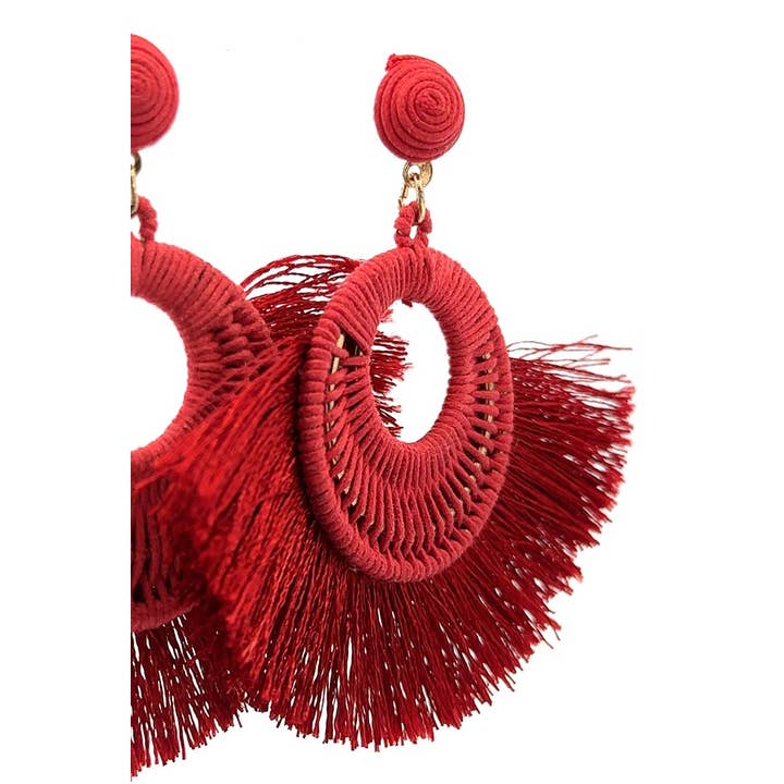 Urbanista Outlet - Wholesale Dangle Earrings - Stylish Tassel Dangle Earrings6