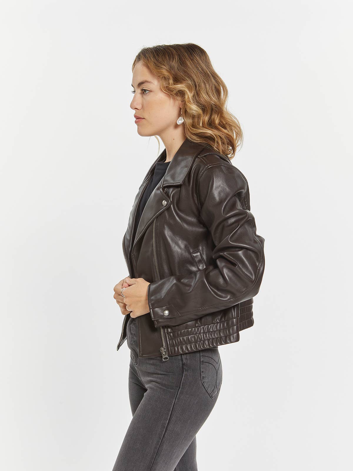 Weekend Los Angeles - Wholesale Leather Jacket - Women's - Moto Jacket - JORDAN JACKET15