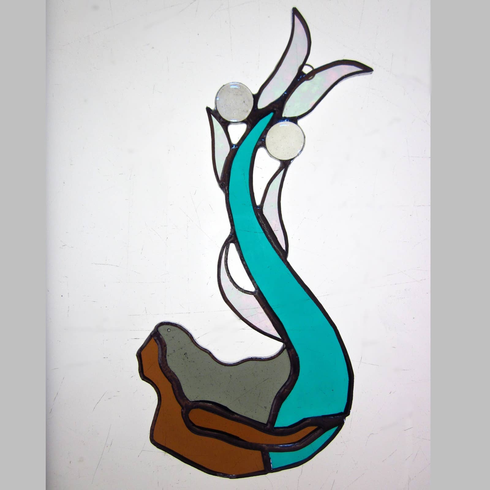REMOVED BRAND - Wholesale Suncatcher - Mermaid stained glass hanging suncatcher5
