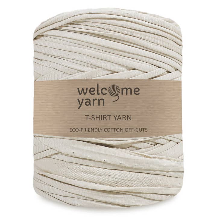 WelcomeYarn - Wholesale Yarn - T-shirt Yarn Ivory