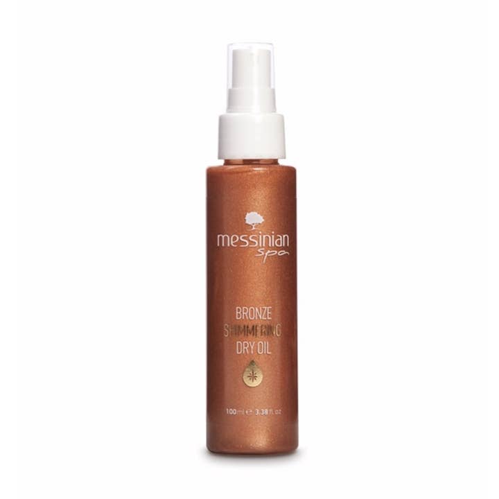 Olio Secco Per Il Corpo Bronze Shimmering Messinian Spa per la vendita all'ingrosso da parte di IngrossoBeauty by INCI Srl