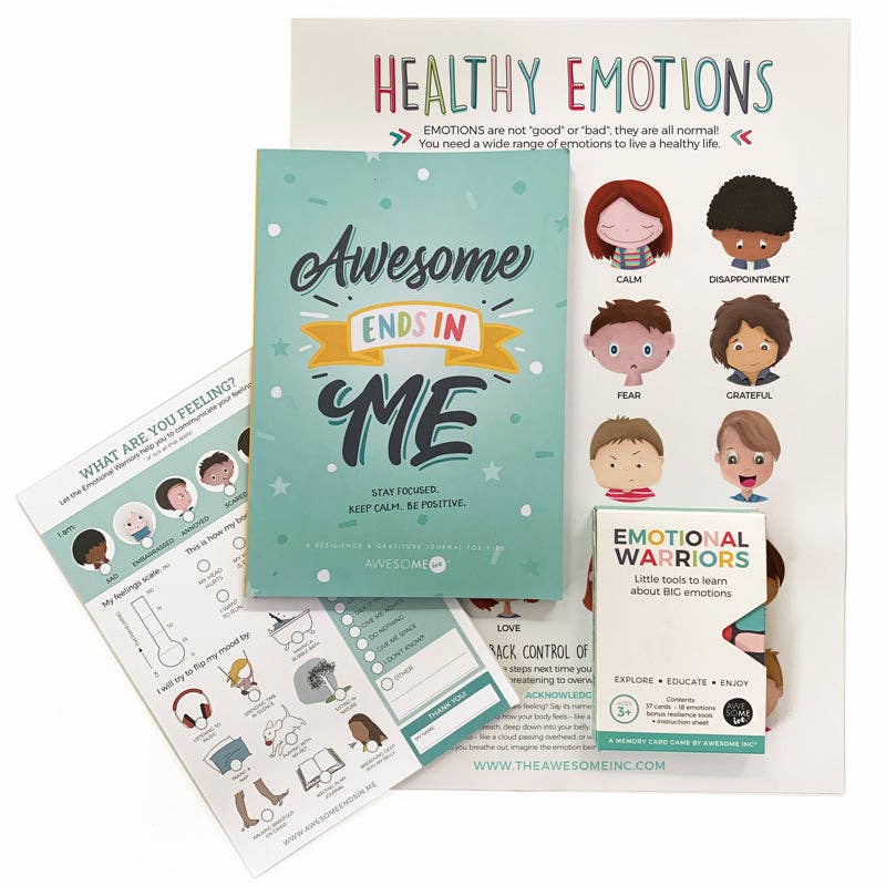 Awesome Inc - NZ - Wholesale Kladblok - Emotional Warriors Feelings Note3