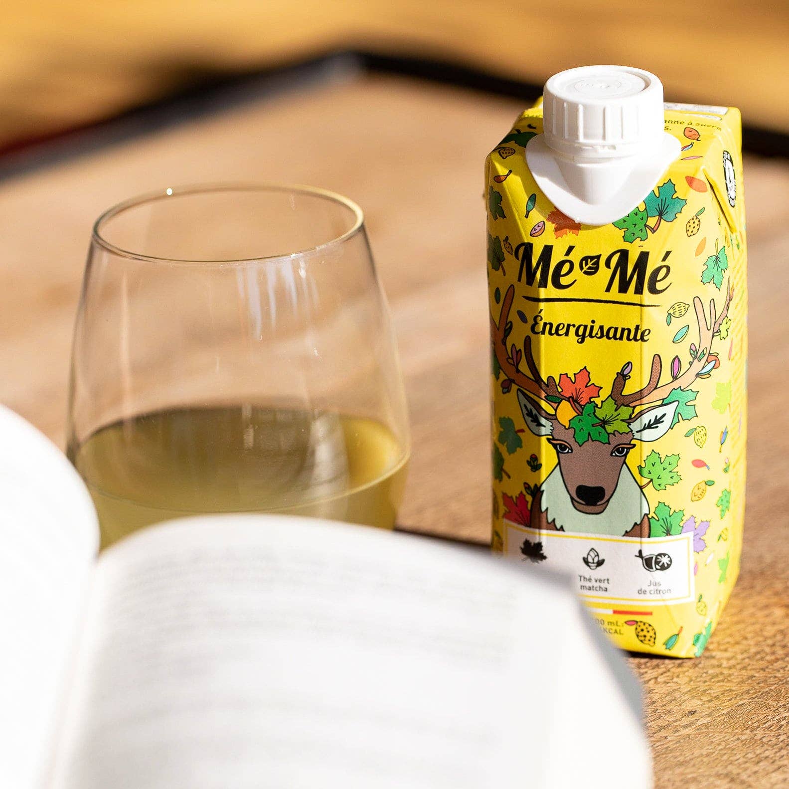 Mé-Mé - Wholesale Iced Tea - French Organic Iced Teas - Mé-Mé Energizing - 33cl4