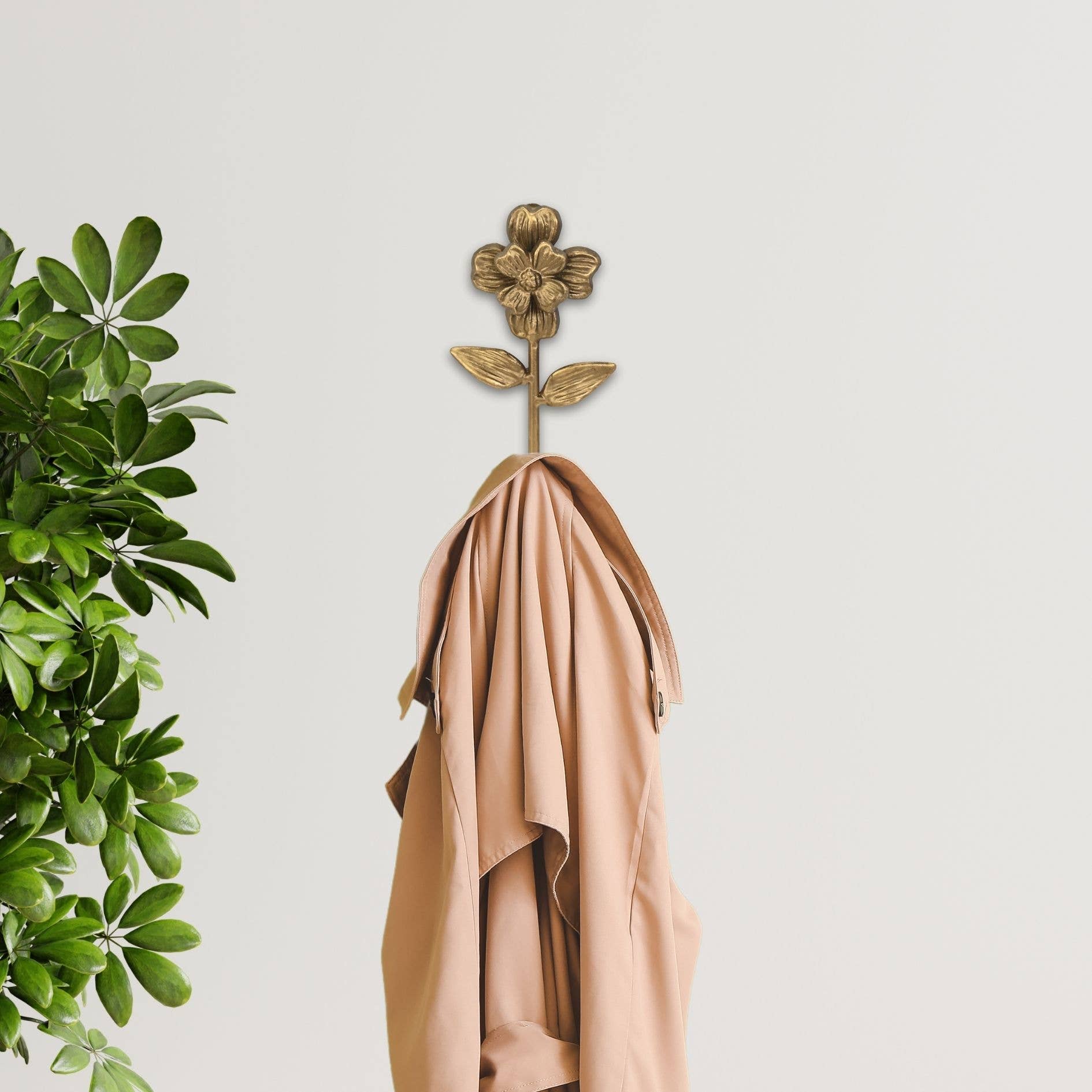 Cheungs Home Decor - Wholesale Wall Hook - Mythra Flower Cast Iron Wall Hook9