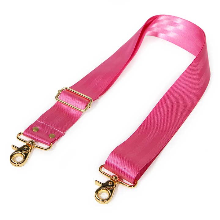 General Knot & Co. – wholesale Bag strap – unisex – Satin Webbing Cross Body/ Shoulder Strap- Rose