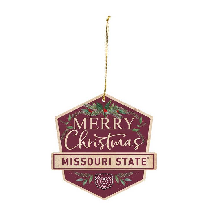 Holiday Ornament Missouri State Bears for wholesale by KH Sports Fan
