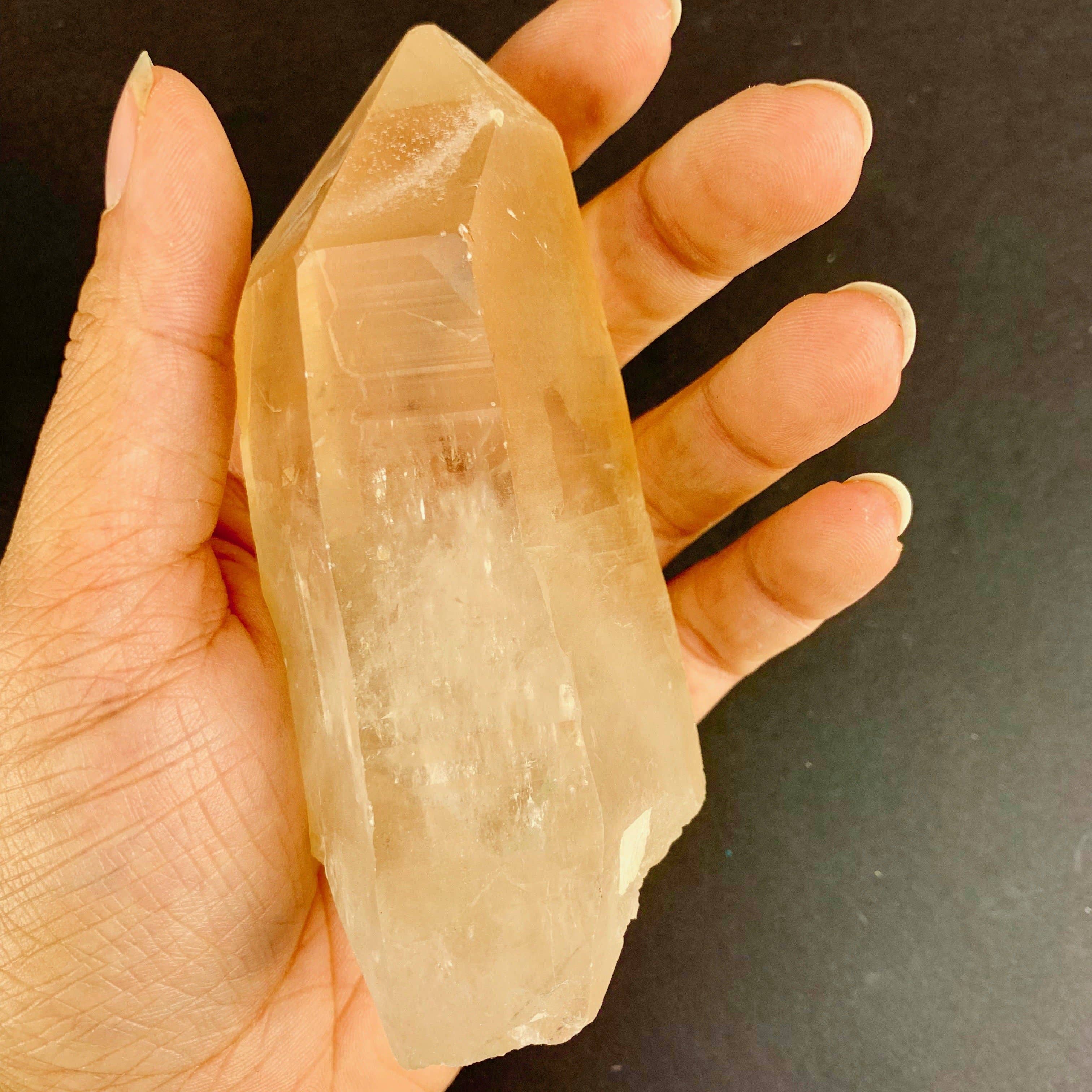 Pelham Grayson Rose - Wholesale Spiritual Stone/Crystal - Orange Lemurian Quartz A Quality1