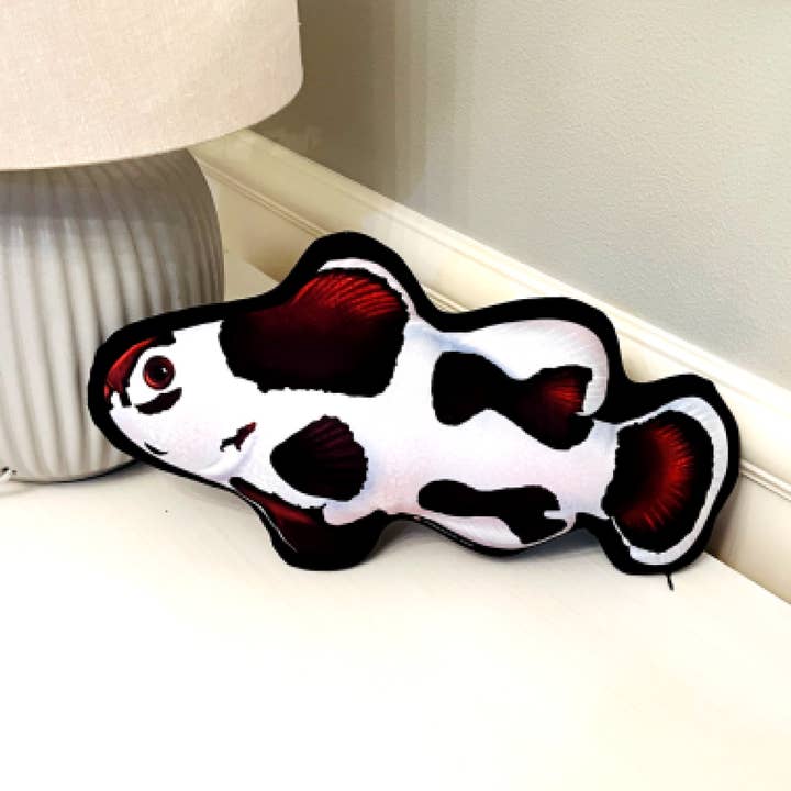 Mocha Storm Clownfish Pillow for wholesale by Reef of Clowns