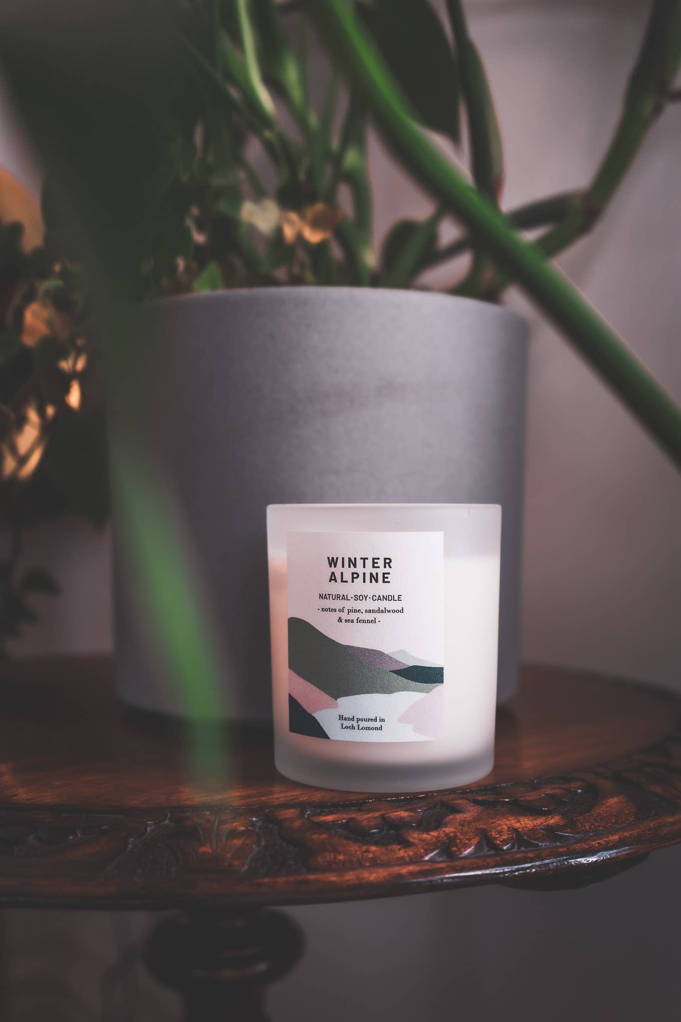 Ocoee House - Vendita all'ingrosso Candela in vasetto - Candela profumata invernale Alpine biologica e vegana | Ocoee House12